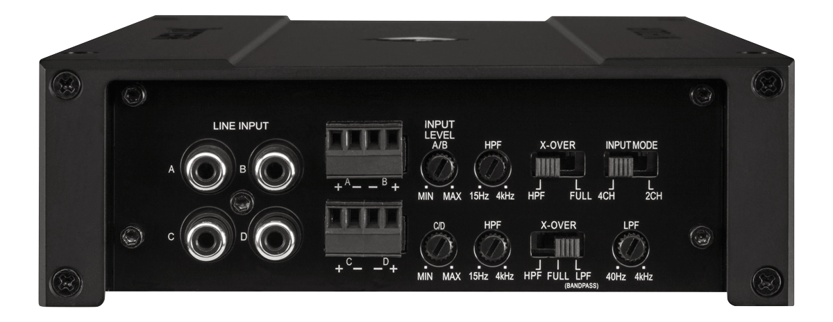 Helix M Four 4 channel Car Audio amplifier image 1