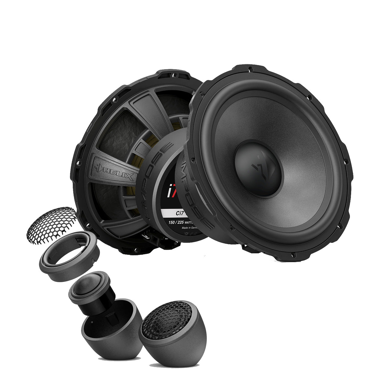 Helix Ci7 6.5 inch active component speakers