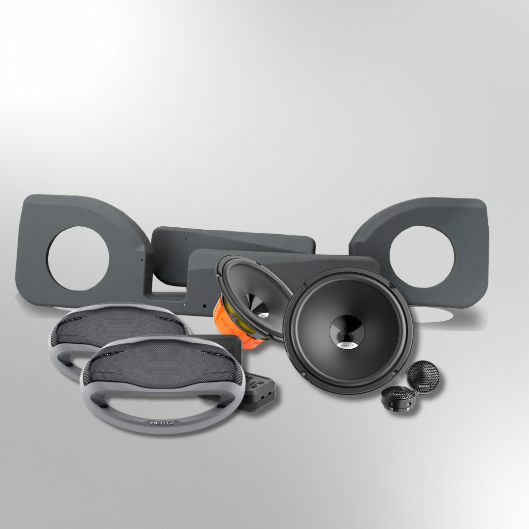 Land Cruiser Single Cab – Hertz DSK165.3 Speakers + Pods Package