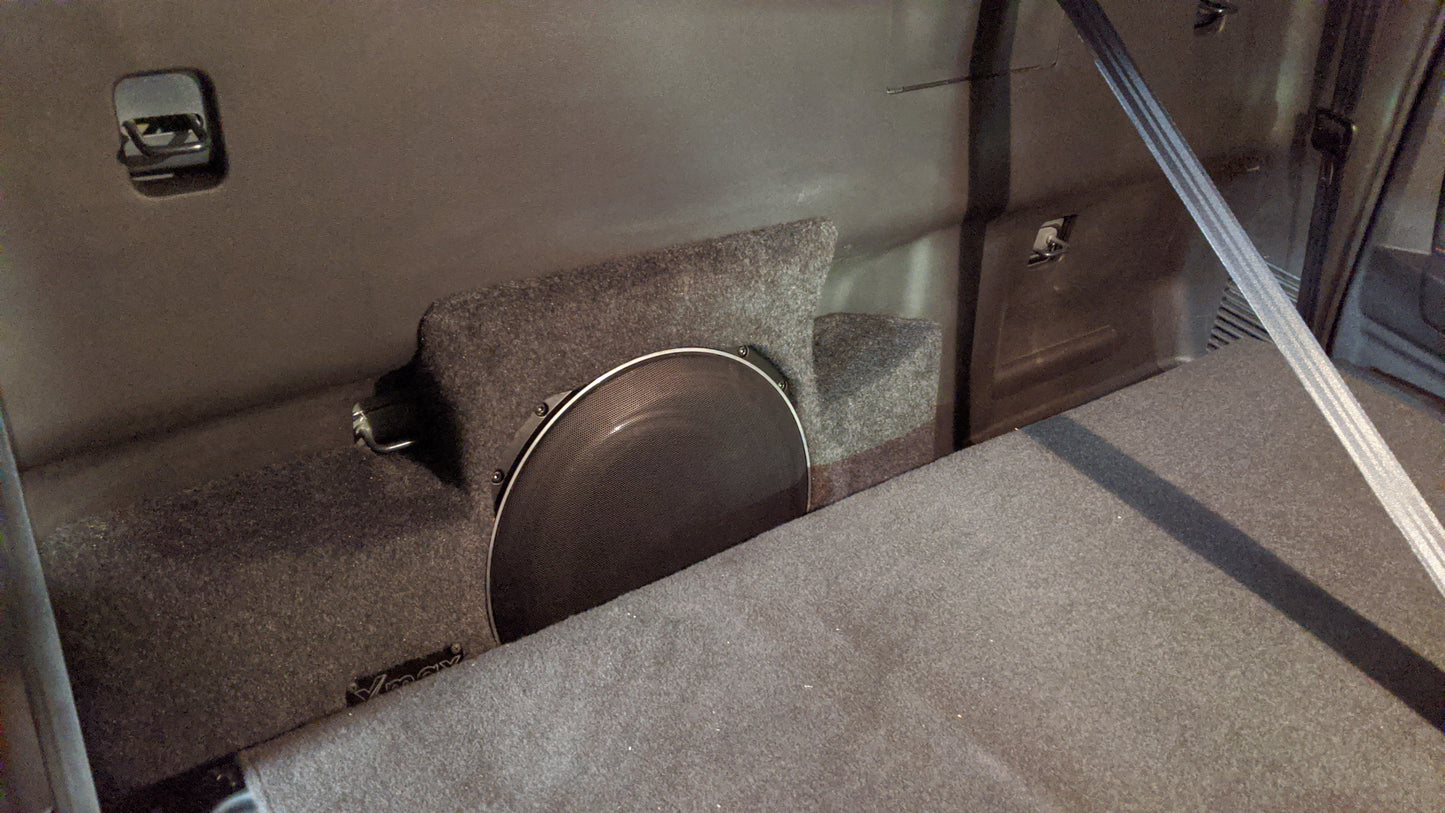 Holden Colorado Subwoofer and stereo Design