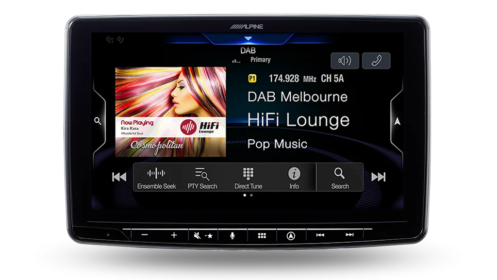 Alpine INE-F409E "Halo9" 9 inch Indash Screen with Navigation