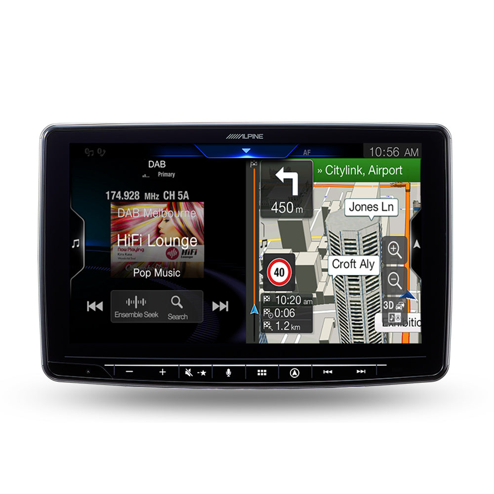 Alpine INE-F409E "Halo9" 9 inch Indash Screen with Navigation
