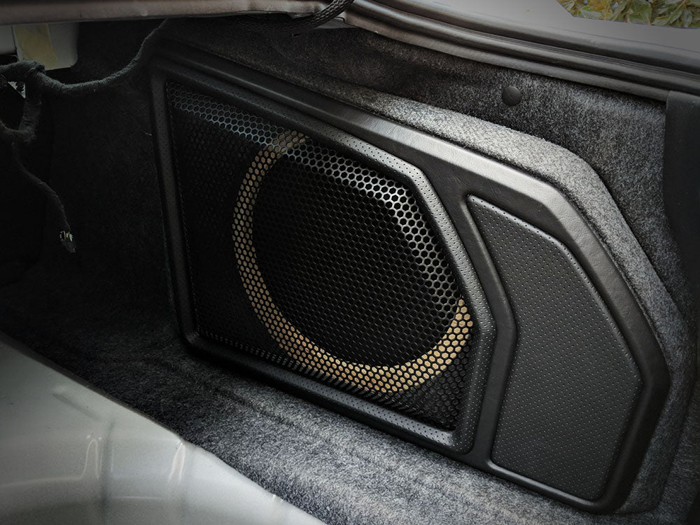 Ford Mustang 12 inch Subwoofer System Design