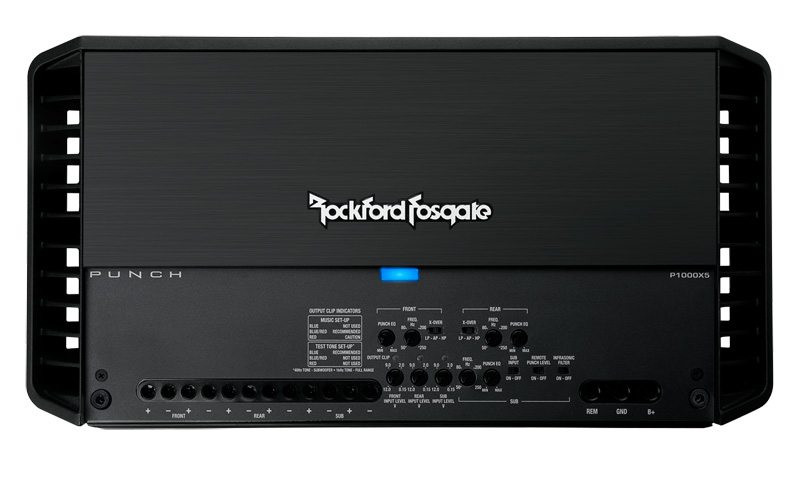 Rockford Fosgate P1000X5 Punch 1,000 Watt Class-bd 5-Channel Amplifier image 1