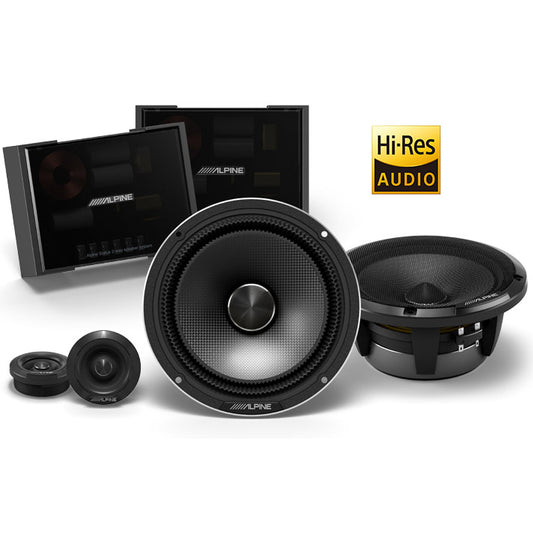 Alpine Status HDZ-65CS 6 1/2" 2-way Hi-Res Component Speakers image 0