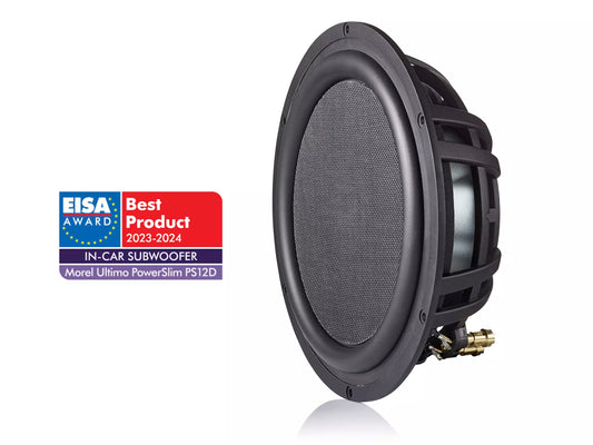 Morel PowerSlim 12.4D shallow Subwoofer