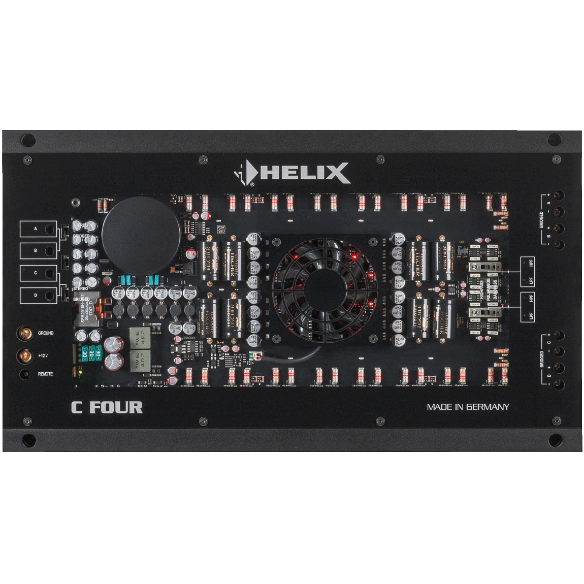 Helix C Four 4-ch Amplifier image 0
