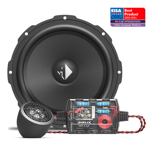 Helix Ci3 K165.2FM-S3 6.5" 2-Way Component Speaker Set 3 Ohm
