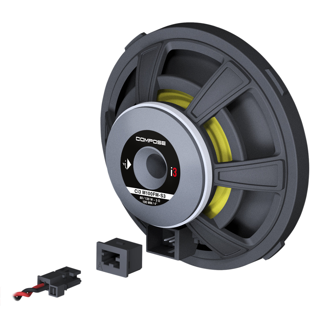 Helix Ci3 M100FM-S3 4" Midrange Speaker