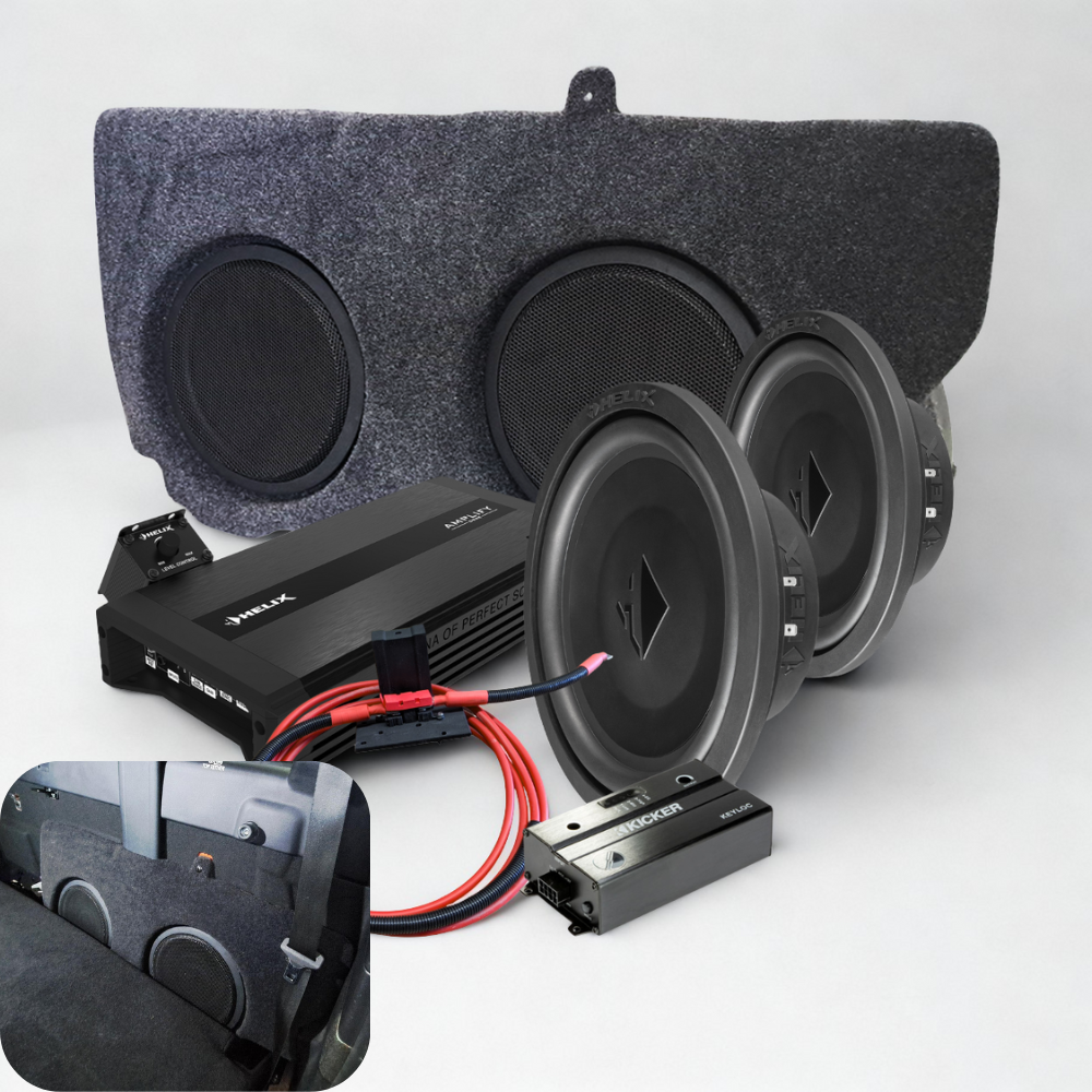 Next Gen Ford Ranger dual 10" Helix Subwoofer Package