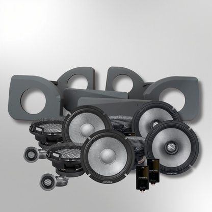 Toyota Land Cruiser 70 Series – Alpine R2-S65C + R2-S65 Speaker Package