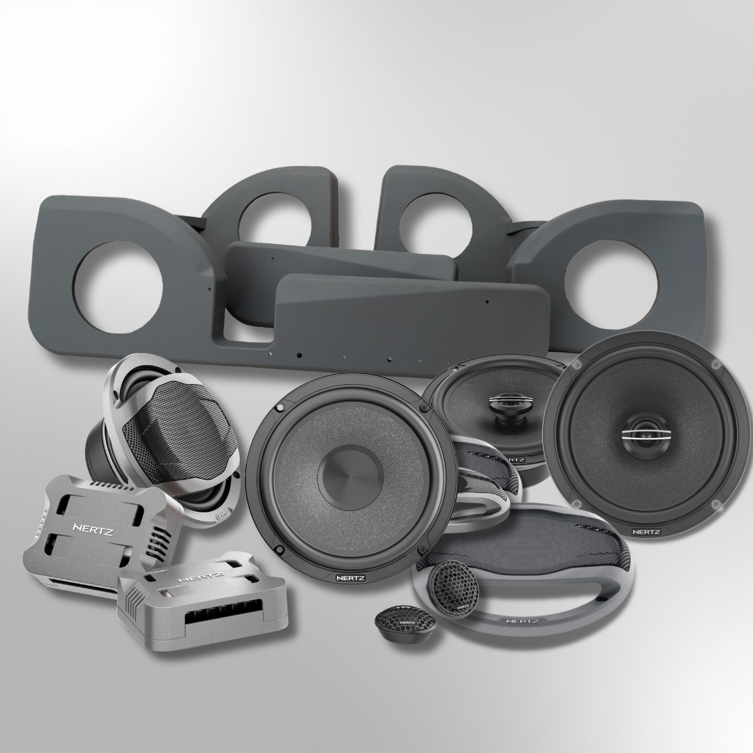 Toyota Land Cruiser 70 Series – Hertz CK165 + CX165 Speaker Package