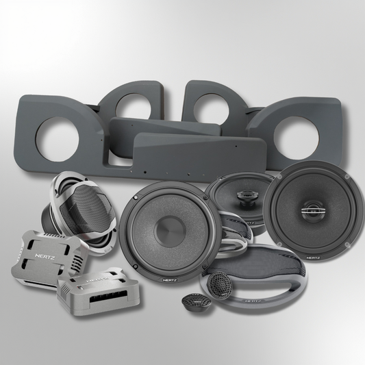 Toyota Land Cruiser 70 Series – Hertz CK165 + CX165 Speaker Package
