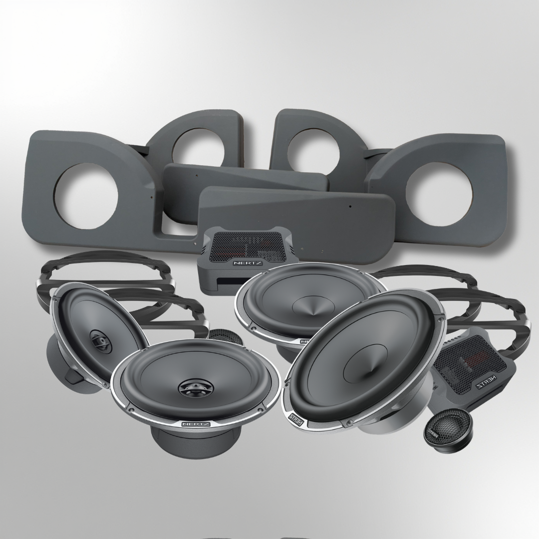 Toyota Land Cruiser 70 Series – Hertz MPK165.3 + MPX165.3 Speaker Package