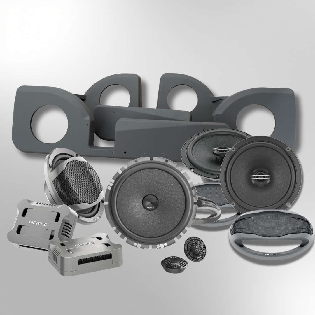 Toyota Land Cruiser 70 Series – Hertz CK165F + CX165 Speaker Package
