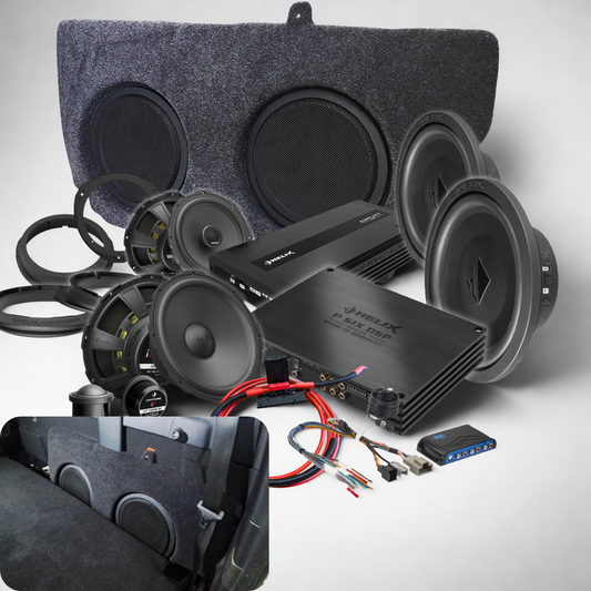 Next Gen Ford Ranger Stereo and dual 10" Subwoofer Complete Stereo