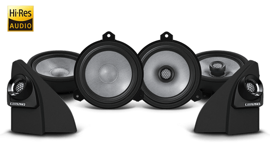 Alpine  R series Speaker solution to suit Toyota Hilux