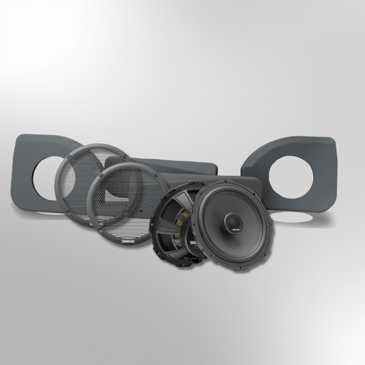 Land Cruiser Single Cab – Helix Compose I3 Coax Speakers + Pods Package
