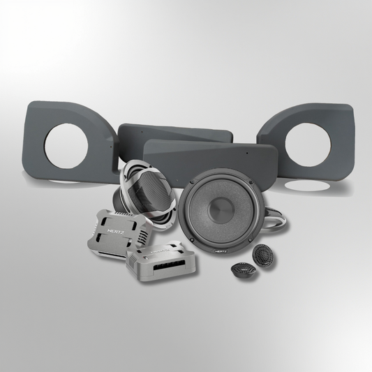 Land Cruiser Single Cab – Hertz MPK165.3 Speakers + Pods Package