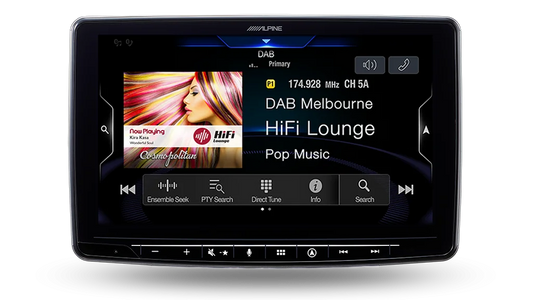 Alpine INE-F409E "Halo9" 9 inch Indash Screen with Navigation