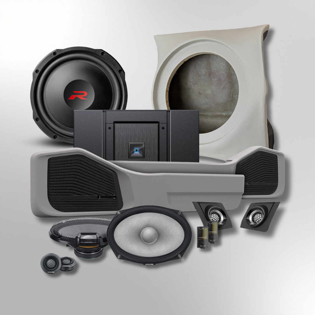 Toyota Land Cruiser 79 Series Single Cab Pre DPF on suitable Alpine stereo and 12" subwoofer