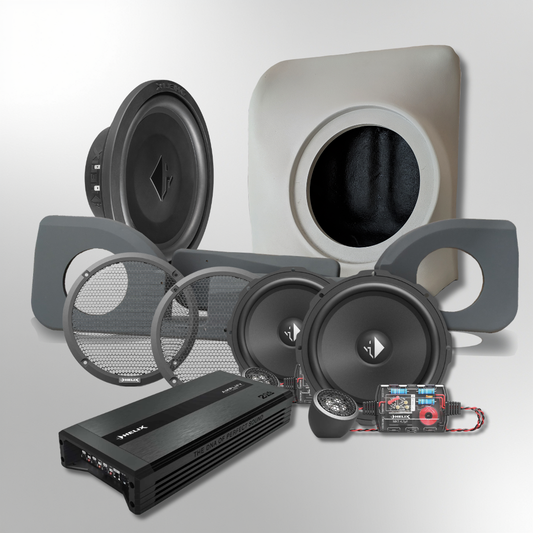 Toyota Land Cruiser 79 Series Oct 2016 on Single Cab compatible Helix stereo and 12" subwoofer