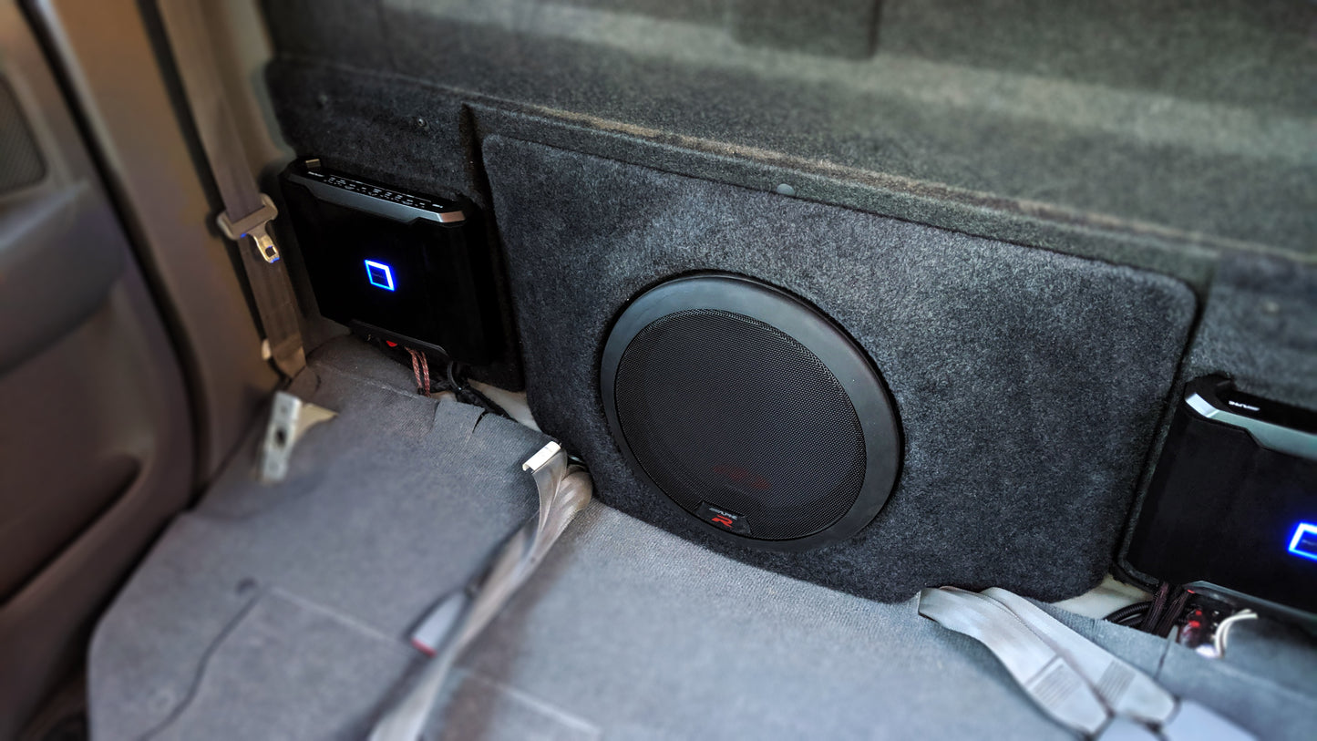 Toyota N70 Hilux Dual Cab Subwoofer and Stereo design