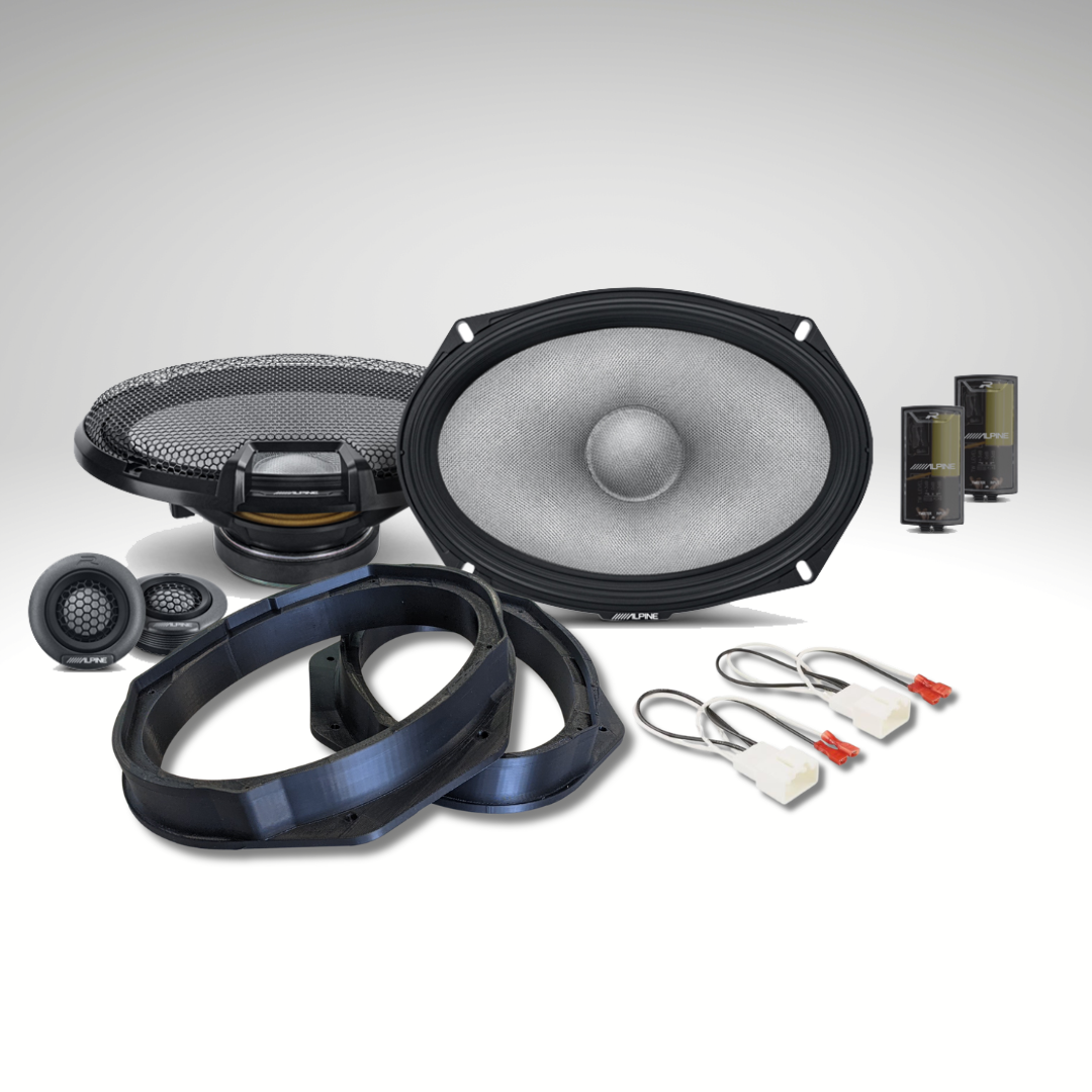 Next Gen Ford Ranger Single Cab Front Speaker Upgrade – Premium Audio ...
