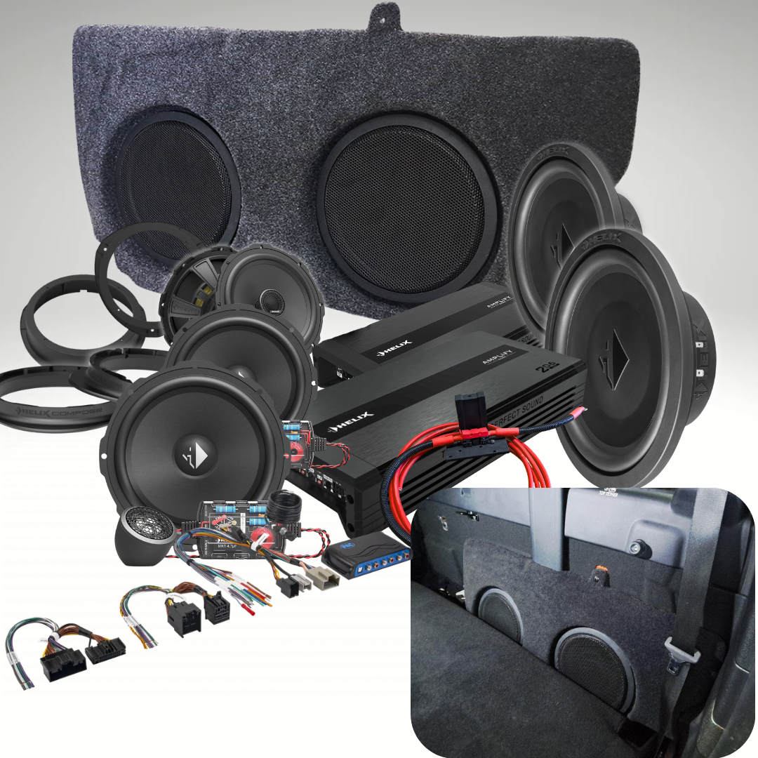Next Gen Ford Ranger Premium Stereo and dual 10" Subwoofer Complete Stereo