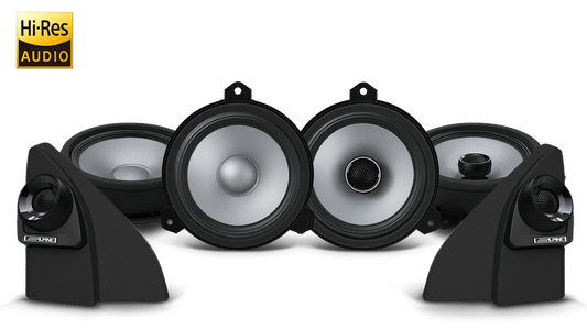 Alpine S series Speaker solution to suit Toyota Hilux