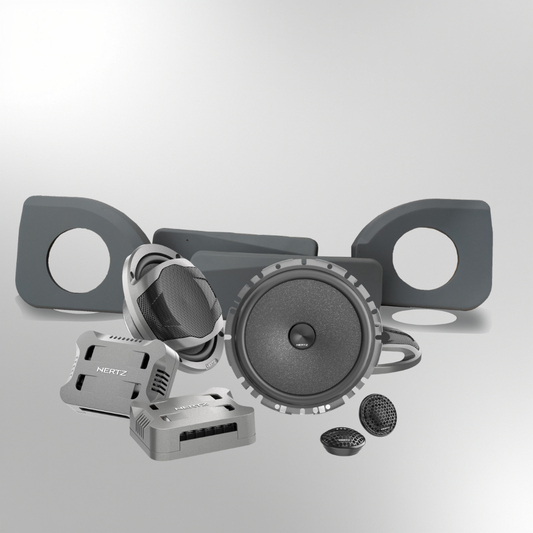 Land Cruiser Single Cab – Hertz CK165F Speakers shallow fit + Pods Package