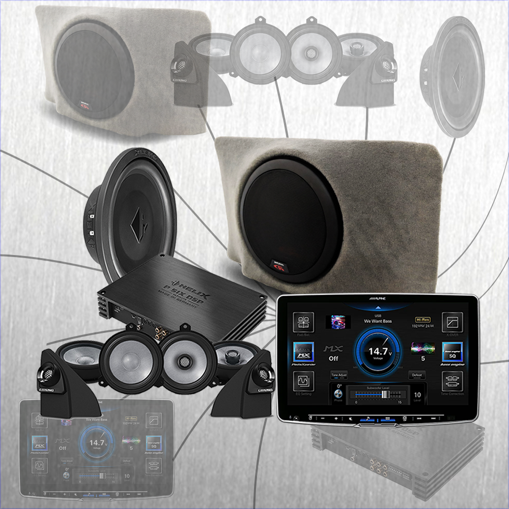 Toyota N70 Hilux Dual Cab Subwoofer and Stereo design