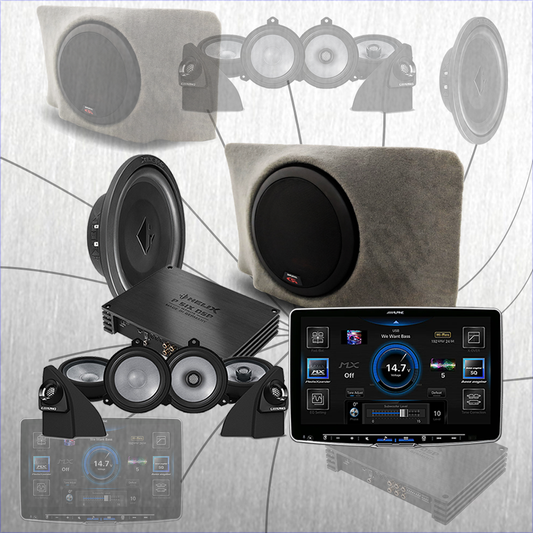 Toyota N70 Hilux Dual Cab Subwoofer and Stereo design