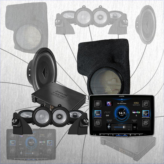 Nissan Navara NP300  sub and Stereo Design