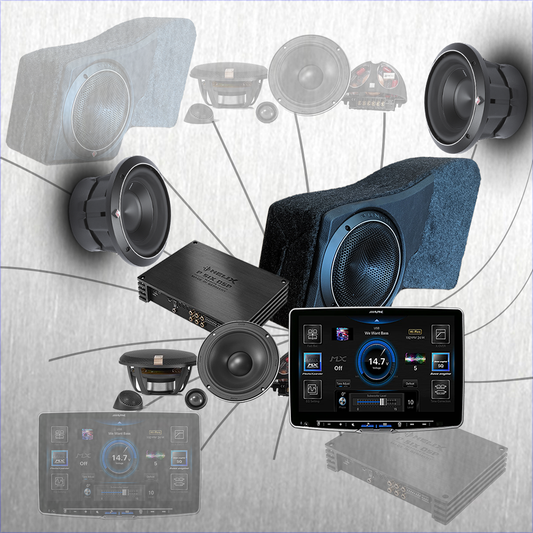 Isuzu D-Max 2013-2020 Extra Cab Stereo and subwoofer design