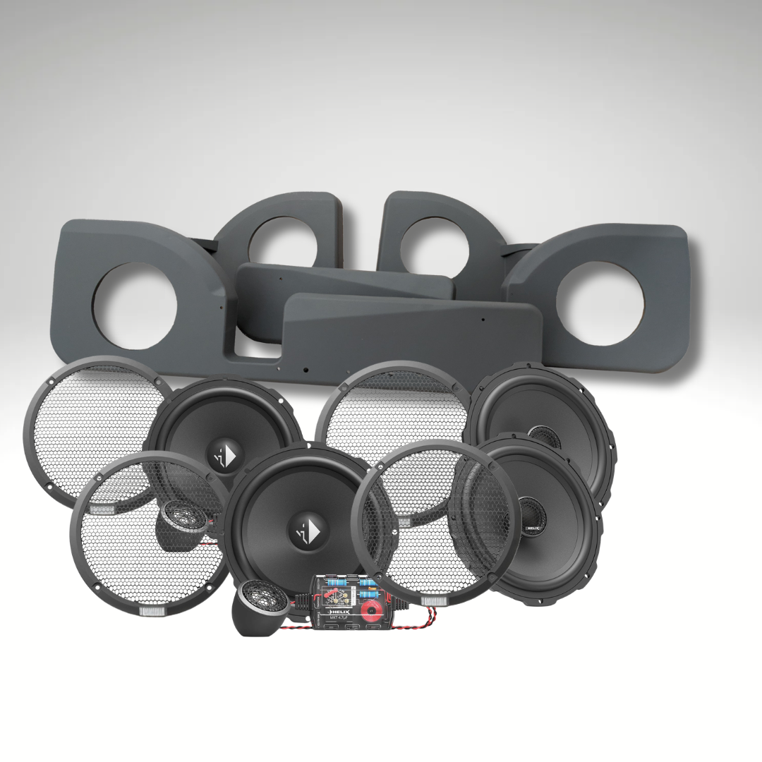Toyota Land Cruiser 79 Series Dual Cab compatible Helix I3 Speaker Upgrade