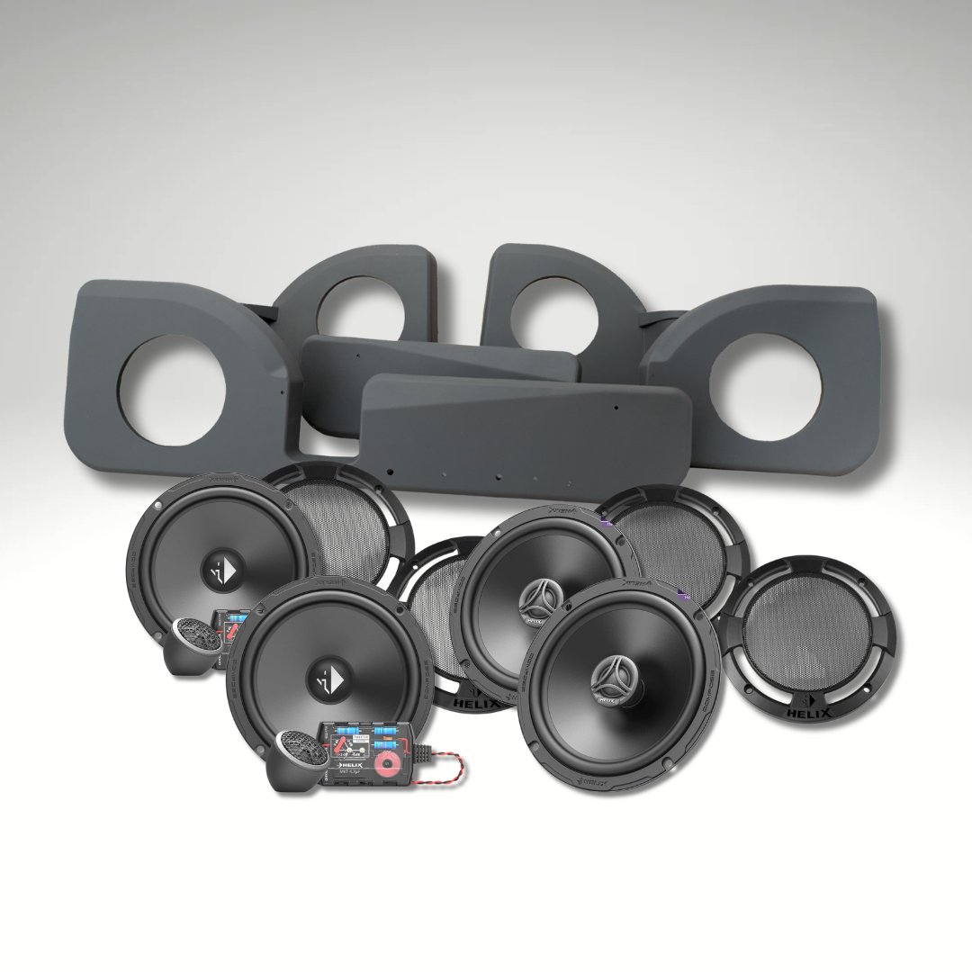 Toyota Land Cruiser 79 Series Dual Cab suitable Helix Compose Basic Speaker Upgrade