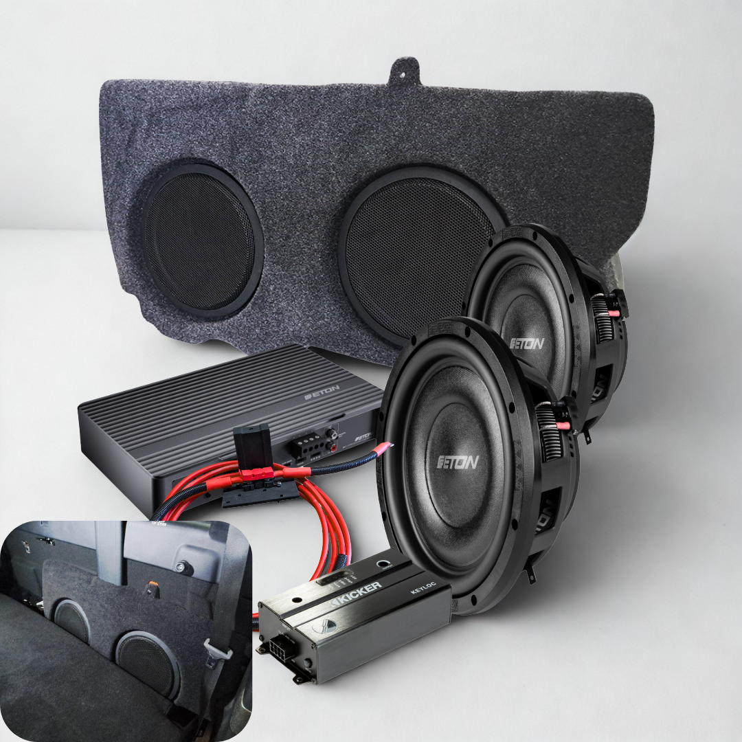 Next Gen Ford Ranger Premium Subwoofer Upgrade – Dual 10