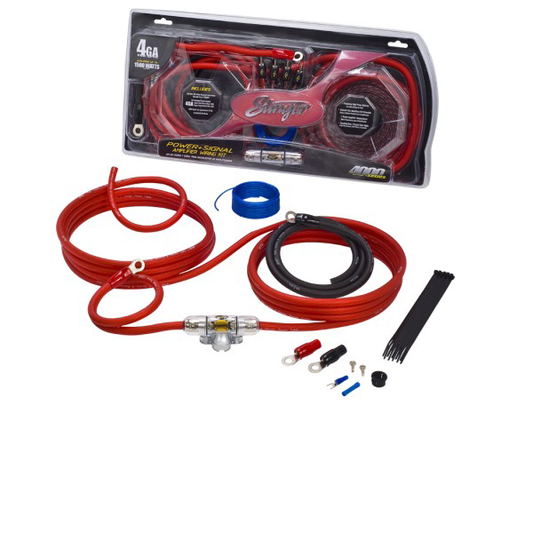 Stinger 4GA 4000 Series Wiring Kit with RCA image 0