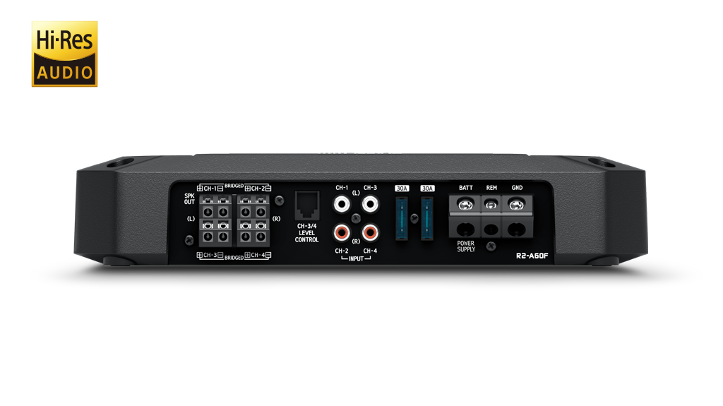 Alpine R2-A60F R-Series 4/3/2 Channel Hi-Res Amplifier image 2