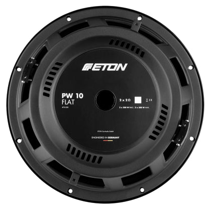 Eton PW10 Flat 10 inch shallow woofer with box