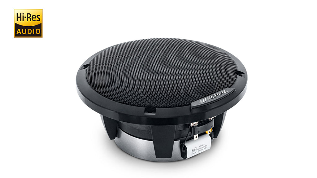 Alpine Status HDZ-65 6 1/2" 2-way Hi-Res Coax Speakers image 1