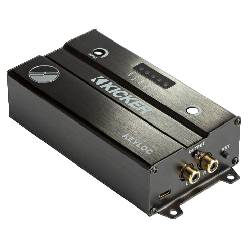 Kicker KEYLOC 2 channel speakers to RCA converter