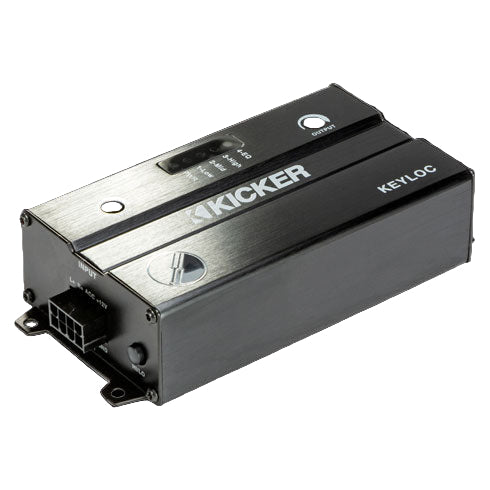 Kicker KEYLOC 2 channel speakers to RCA converter