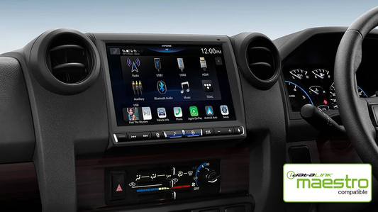 Alpine i905 for LandCruiser 70 Series 9 inch Screen with CarPlay
