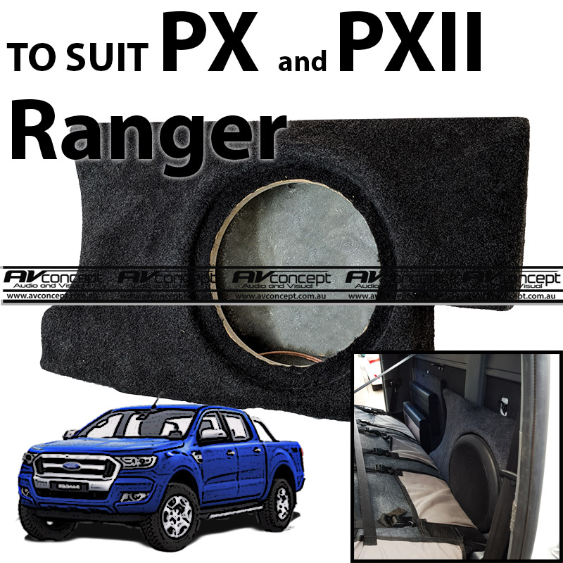 Ford Ranger PX and PX Mk2 Dual Cab Fibreglass 12 inch Sub Box
